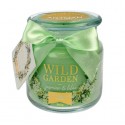 Świeca zapachowa w słoiku Wild Garden Jasmin & Lilac